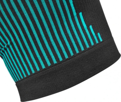 Рукава компрессионные для бедер Reebok KNITTED COMPRESSION THIGH SLEEVE 2 шт. черно-бирюзовые M RRSL-15534