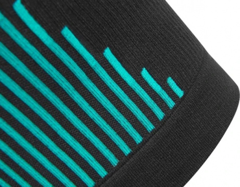 Рукава компрессионные для бедер Reebok KNITTED COMPRESSION THIGH SLEEVE 2 шт. черно-бирюзовые M RRSL-15534