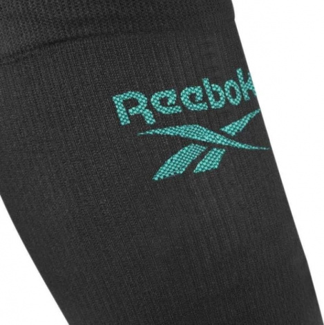 Рукави компресійні для литок Reebok KNITTED COMPRESSION CALF SLEEVE 2 шт. чорно-бірюзові L RRSL-15335