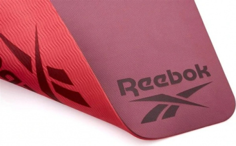 Килимок для йоги двосторонній Reebok DOUBLE SIDED YOGA MAT червоно-бордовий RAYG-11042RD