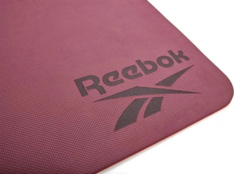 Килимок для йоги двосторонній Reebok DOUBLE SIDED YOGA MAT червоно-бордовий RAYG-11042RD