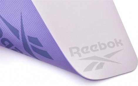 Килимок для йоги двосторонній Reebok DOUBLE SIDED YOGA MAT фіолетовий RAYG-11042PL