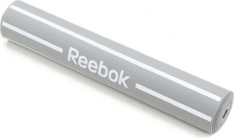 Килимок для йоги двосторонній Reebok DOUBLE SIDED 4MM YOGA MAT сіро-білий RAYG-11030YG