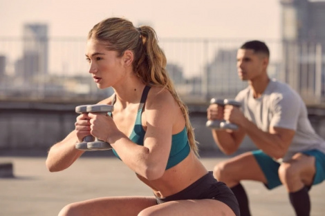 Гантели Reebok DUMBBELLS серые (2 х 2,0 кг) RAWT-16152