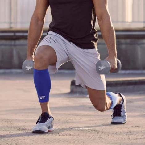 Рукава компрессионные для икр Reebok CALF SLEEVES 2 шт. синие S RASL-11313BL
