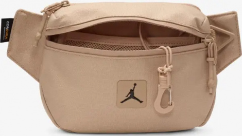 Сумка через плечо Nike JORDAN FRANCHISE CROSSBODY BAG бежевая MA0901-XA3
