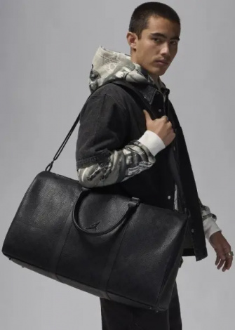 Сумка Nike JORDAN MONOGRAM DUFFLE BAG 40L чорна LM0987-023