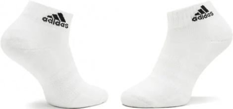 Носки Adidas CUSHIONED SPORTSWEAR ANKLE 6P белые (6 пар) HT3442