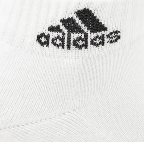 Носки Adidas CUSHIONED SPORTSWEAR ANKLE 6P белые (6 пар) HT3442