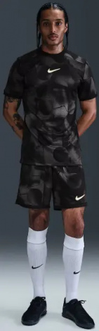 Футболка Nike ACADEMY+ DRI-FIT чорно-темно-сіра HJ4239-010