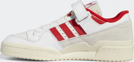 Кроссовки Adidas FORUM 84 LOW бело-красные GY5848