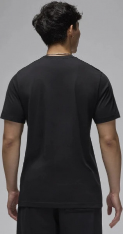 Футболка Nike M J JUMPMAN HBR SS CREW черная FZ1944-010