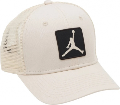 Кепка Nike JORDAN U RISE CAP S CB TRKR JM PTCH бежевая FZ0774-203