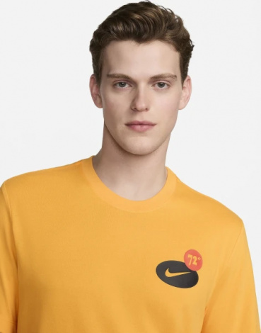 Футболка Nike M NK DF TEE 3MO GFX оранжевая FV8366-717