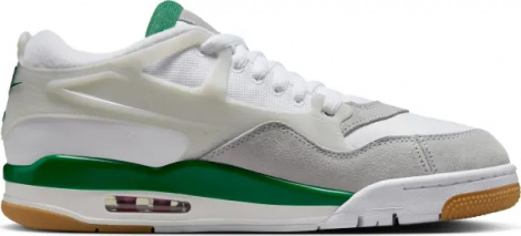 Кросівки Nike AIR JORDAN 4 RM біло-сіро-зелені FQ7939-103