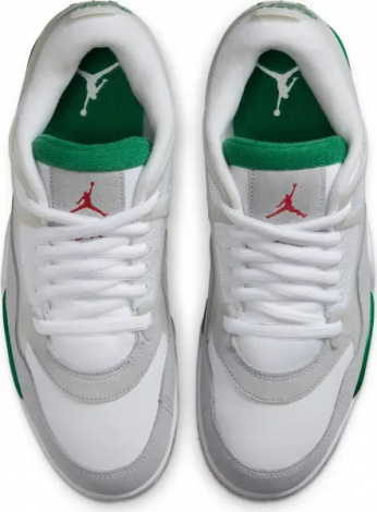Кросівки Nike AIR JORDAN 4 RM біло-сіро-зелені FQ7939-103