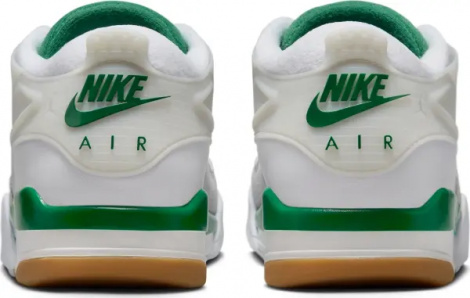 Кросівки Nike AIR JORDAN 4 RM біло-сіро-зелені FQ7939-103