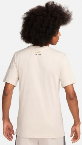 Футболка Nike M SW AIR GRAPHIC TEE бежевая FN7704-104