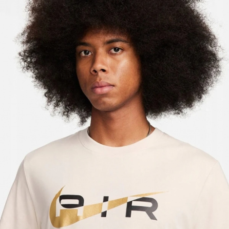Футболка Nike M SW AIR GRAPHIC TEE бежевая FN7704-104