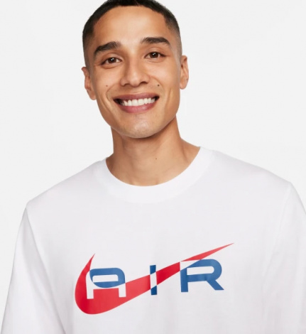 Футболка Nike M SW AIR GRAPHIC TEE белая FN7704-101