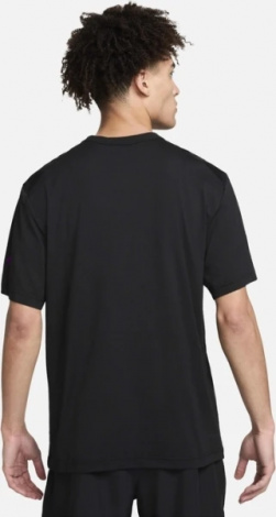 Футболка Nike M NK DF UV HYVERSE SS GFX черная FN3988-010
