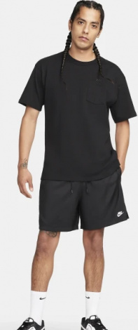 Шорти Nike M NK CLUB FLOW SHORT чорні FN3307-010