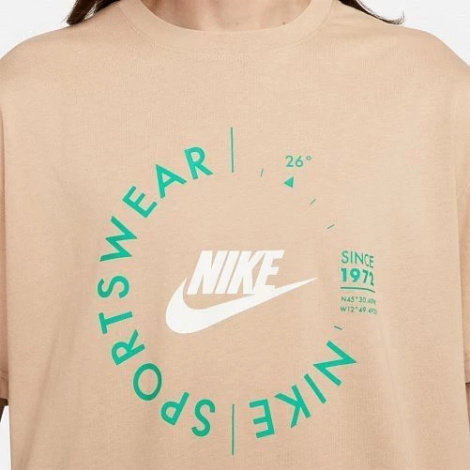 Футболка Nike M NSW SPU SS TEE коричневая FJ5255-200