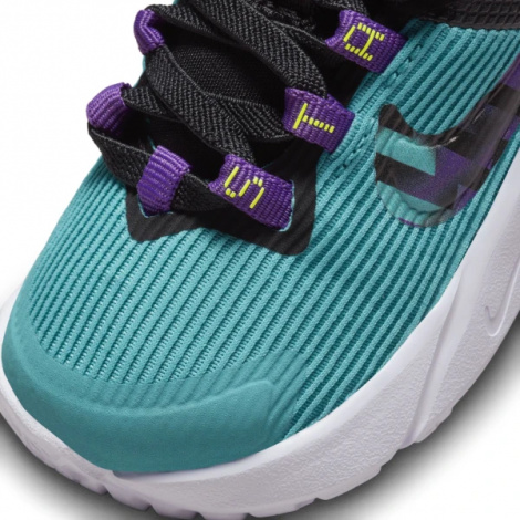 Кросівки дитячі Nike STAR RUNNER 4 NN SE (TD) бірюзово-чорно-фіолетові FJ1807-300