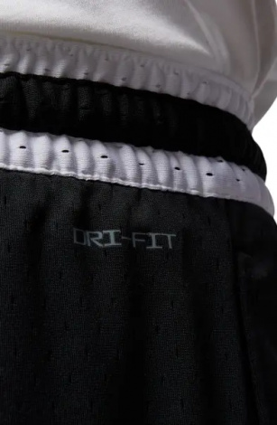 Шорты баскетбольные Nike JORDAN AIR DRI-FIT SPORT DIAMOND черно-белые FD5957-010