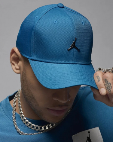 Кепка Nike JORDAN J RISE CAP S CB MTL JM синяя FD5186-457