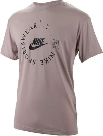 Футболка Nike M NSW SPU SS TEE бежева FD1182-272