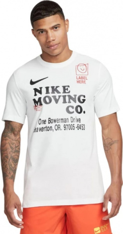 Футболка Nike M NK DF TEE 6/1 біла FD0134-121