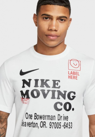 Футболка Nike M NK DF TEE 6/1 біла FD0134-121