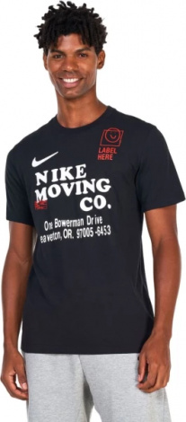 Футболка Nike M NK DF TEE 6/1 чорна FD0134-010