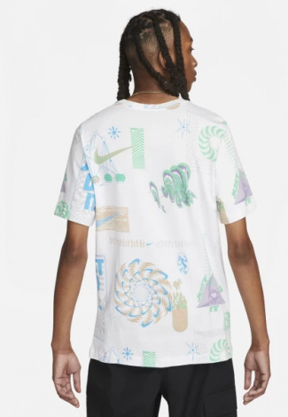Футболка Nike M NSW TEE FESTIVAL AOP біла FB9780-100