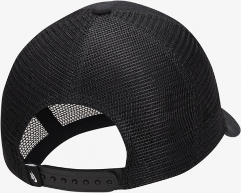Кепка Nike U NK RISE CAP S CB FUT TRKR черная FB5378-010
