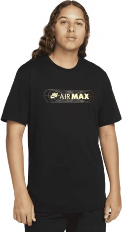 Футболка Nike M NSW AIR MAX SS TEE чорна FB1439-010
