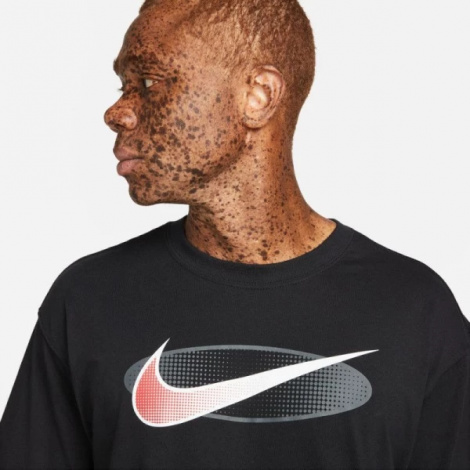Футболка Nike M NSW TEE M90 12MO SWOOSH черная DZ2995-010