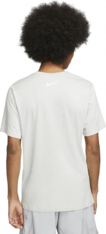 Футболка Nike M NSW TEE BIG SWOOSH 2 сіра DZ2883-034