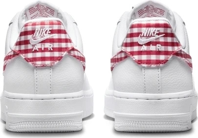 Кросівки жіночі Nike AIR FORCE 1'07 біло-червоні DZ2784-101