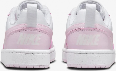Кросівки дитячі Nike COURT BOROUGH LOW RECRAFT (GS) біло-рожеві DV5456-105