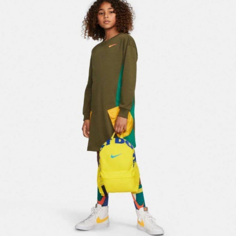Рюкзак підлітковий Nike Y NK BRSLA JDI MINI BKPK жовтий DR6091-731