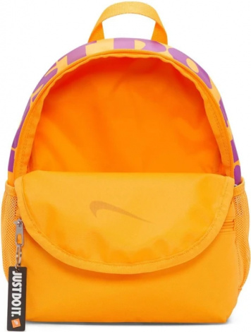 Рюкзак підлітковий Nike Y NK BRSLA JDI MINI BKPK помаранчевий DR6091-717