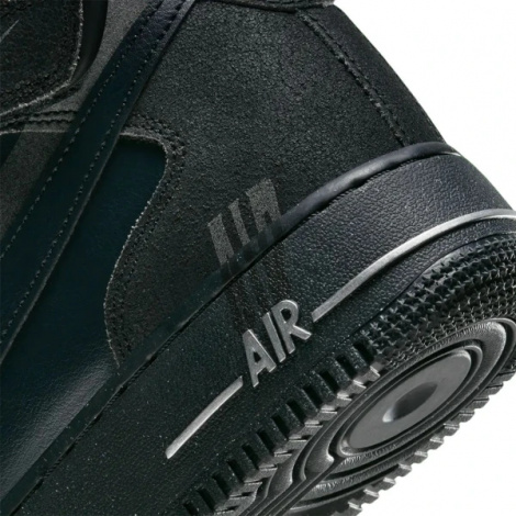 Кроссовки Nike AIR FORCE 1 MID 07 LX черные DQ7666-001