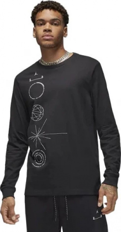 Лонгслів жіночий Nike JORDAN MJ 23E LS CREW чорний DQ7370-010