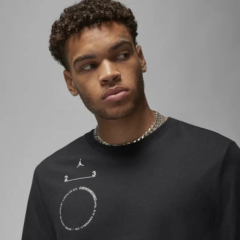 Лонгслів жіночий Nike JORDAN MJ 23E LS CREW чорний DQ7370-010