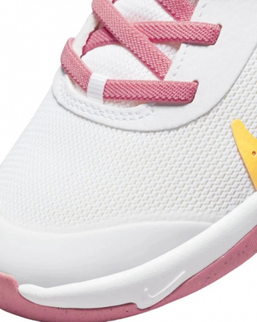 Кросівки дитячі Nike OMNI MULTI-COURT (PS) біло-рожеві DM9026-102