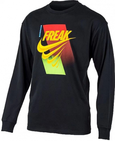 Лонгслив Nike GA M NK FRK PRM LS MAX90 TEE черный DM2451-010