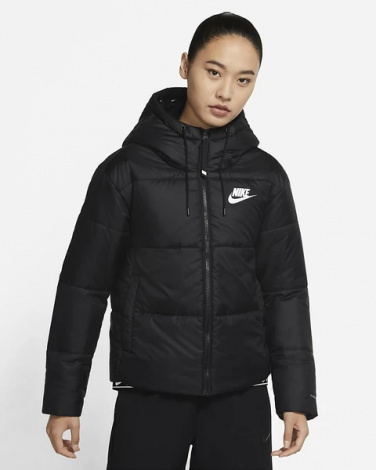 Куртка жіноча Nike NSW TF RPL CLASSIC TAPE JKT чорна DJ6997-010