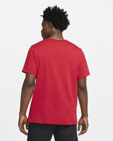 Футболка Nike Jordan JUMPMAN BOX SS CREW красно-белая DD0963-687